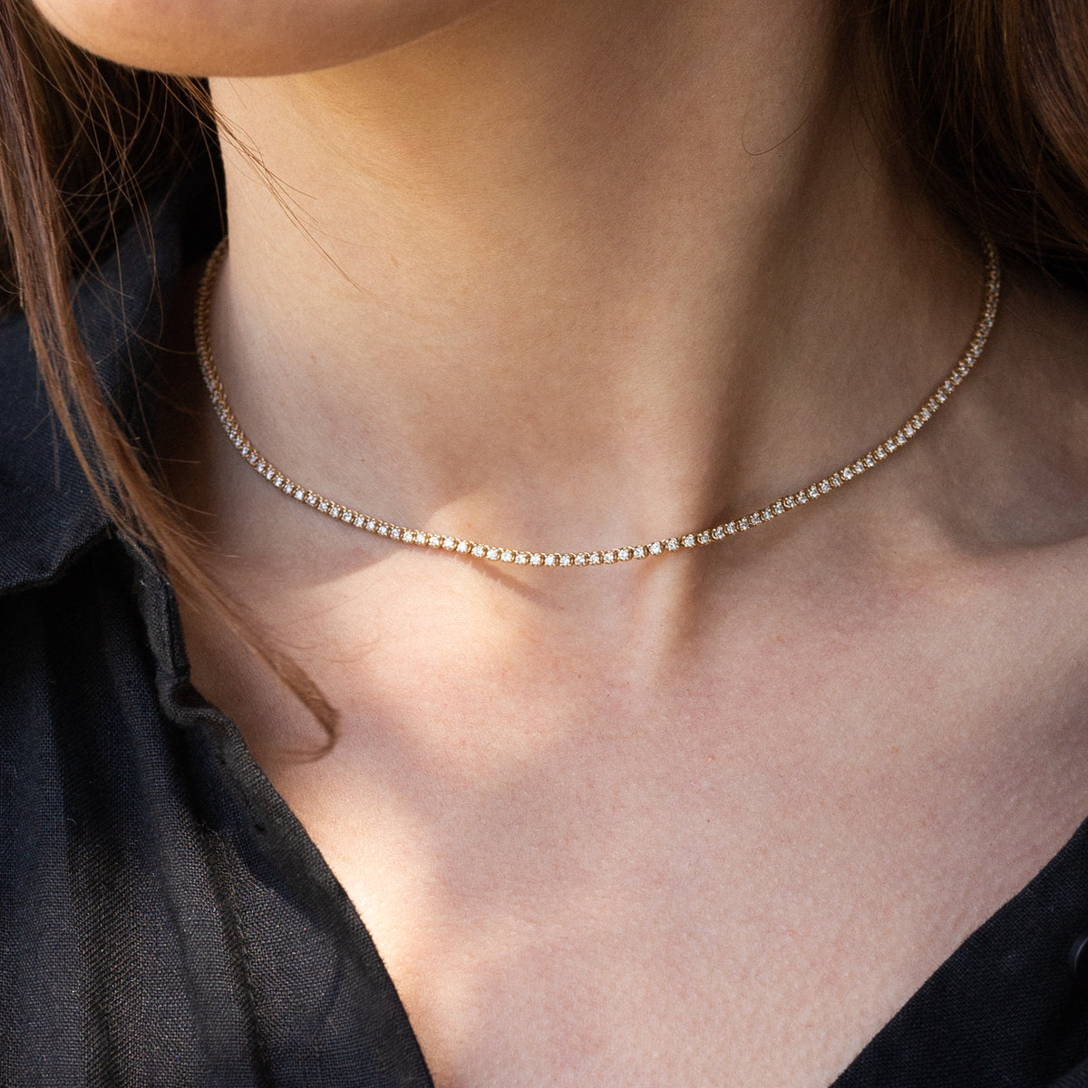 ★ROSEMONT★ 14K Petit Etoile (Dancing Jewelry) Necklace RN0 IMG_5360_1200x1200_crop_center