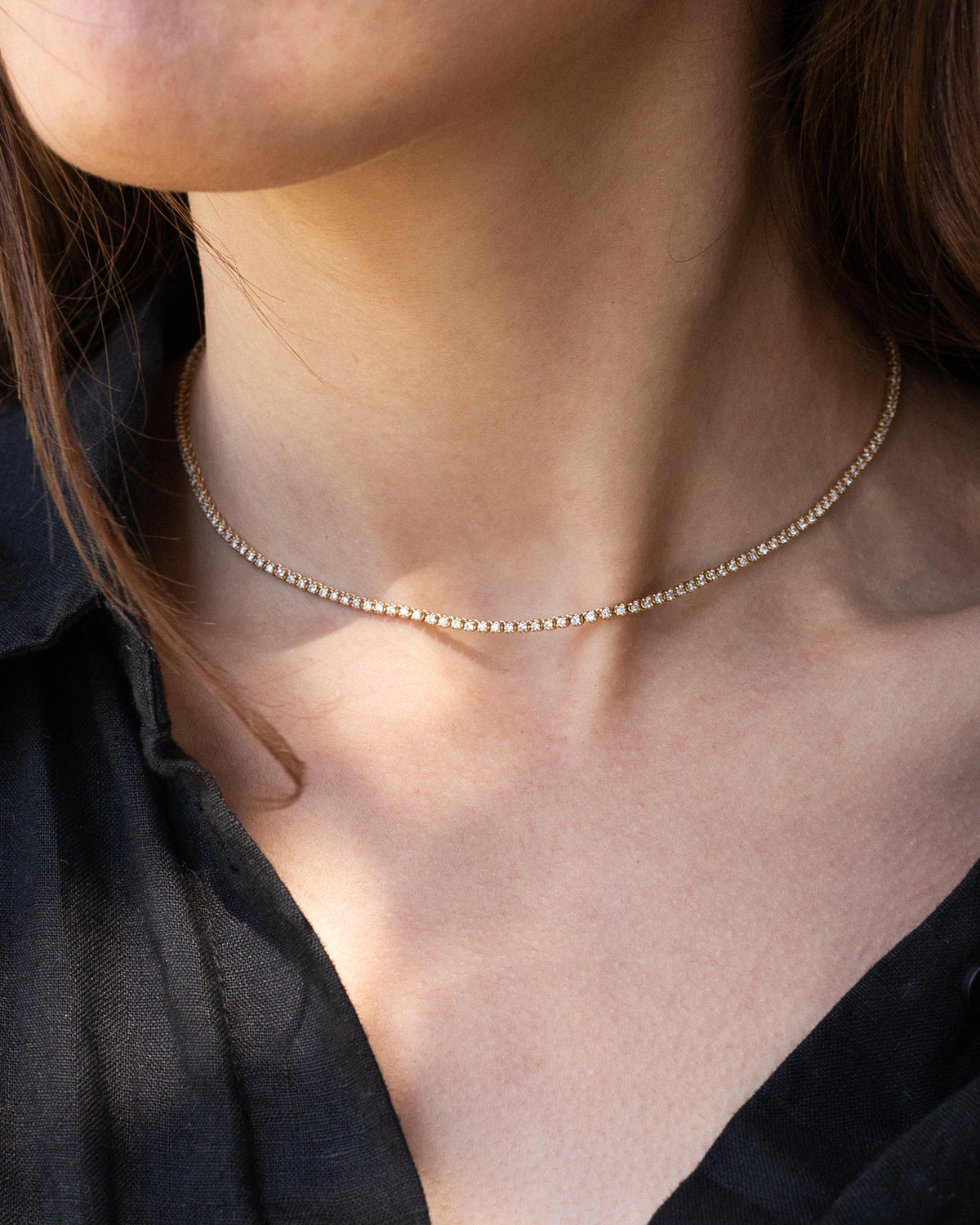 Collana con pallina da tennis - Italia Collana con pallina da tennis - Italia